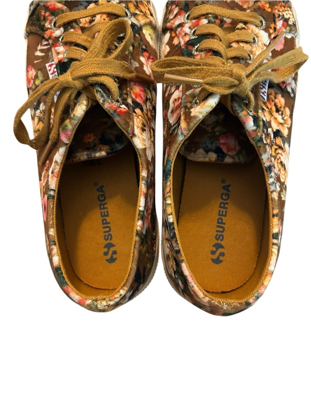 Superga 2750 velvet floral sneakers - Picture 10 of 10
